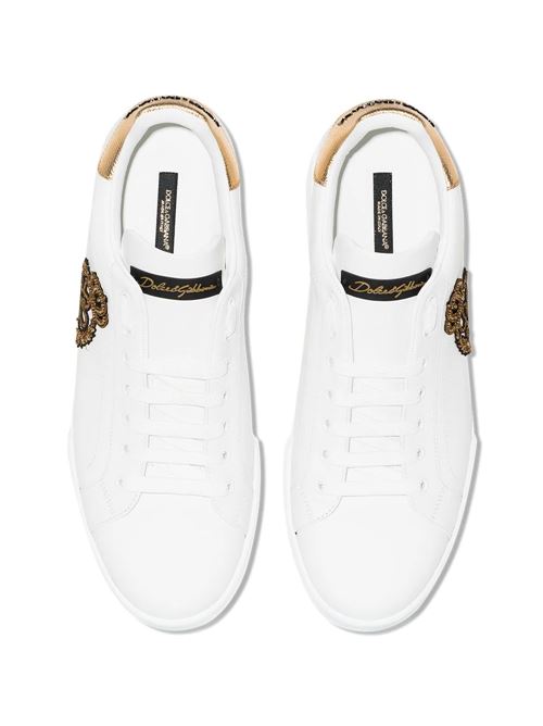 Sneakers Portofino con logo Dolce & Gabbana | CS1761AH1368I047